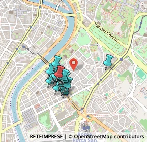 Mappa Via di Sant'Anselmo, 00153 Roma RM, Italia (0.3445)
