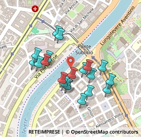 Mappa Lungotevere Testaccio, 00153 Roma RM, Italia (0.213)