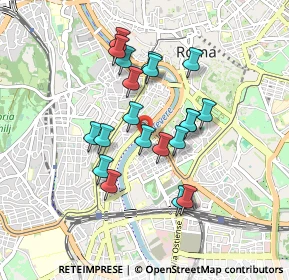 Mappa Lungotevere Testaccio, 00153 Roma RM, Italia (0.7875)