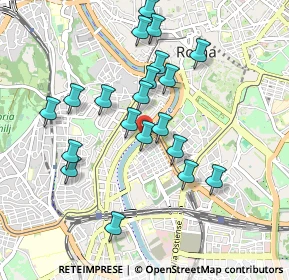 Mappa Lungotevere Testaccio, 00153 Roma RM, Italia (0.933)