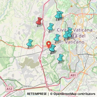 Mappa Via dei del Balzo, 00165 Roma RM, Italia (3.41)