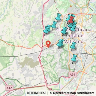 Mappa Via dei del Balzo, 00165 Roma RM, Italia (4.37235)