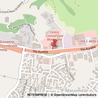 Mappa Via Aurelia, Km 13.300, 00166 Roma, Roma (Lazio)