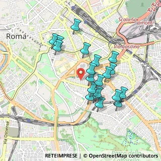 Mappa Via Metaponto, 00183 Roma RM, Italia (0.835)