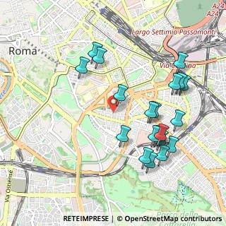 Mappa Via Apulia, 00185 Roma RM, Italia (1.101)