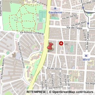 Mappa Via dei Platani, 5, 00172 Roma, Roma (Lazio)