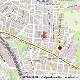 Mappa Via Antonio Tempesta, 38, 00176 Roma, Roma (Lazio)