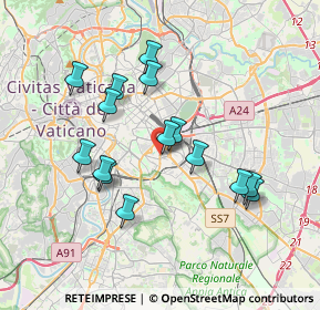 Mappa Metro A San Giovanni or Re di Roma, 00183 Roma RM, Italia (3.54067)