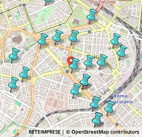 Mappa CAP, 00183 Roma RM, Italia (0.607)