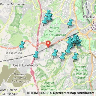 Mappa Via Degli Andosilla, 00165 Roma RM, Italia (2.2725)