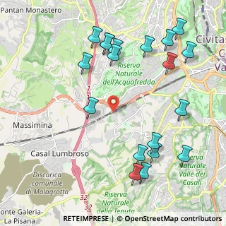 Mappa Via Degli Andosilla, 00165 Roma RM, Italia (2.61105)