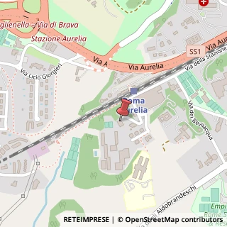 Mappa Via Degli Andosilla, 33, 00165 Roma, Roma (Lazio)