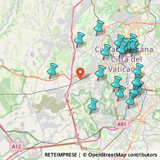 Mappa Via Degli Andosilla, 00165 Roma RM, Italia (5.1995)