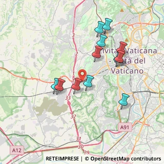 Mappa Via Degli Andosilla, 00165 Roma RM, Italia (3.78583)