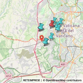Mappa Via Degli Andosilla, 00165 Roma RM, Italia (2.91917)