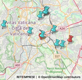 Mappa Via Olbia, 00183 Roma RM, Italia (4.08727)
