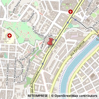 Mappa Viale di Trastevere, 128, 00153 Roma, Roma (Lazio)