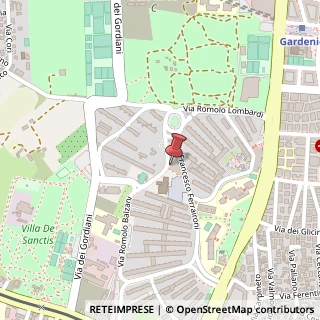 Mappa Via Francesco Ferraironi, 25, 00177 Roma, Roma (Lazio)