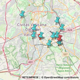 Mappa Lungotevere Aventino, 00153 Roma RM, Italia (3.5425)