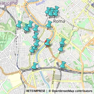 Mappa Lungotevere Aventino, 00153 Roma RM, Italia (1.0665)