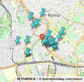 Mappa Lungotevere Aventino, 00153 Roma RM, Italia (0.749)