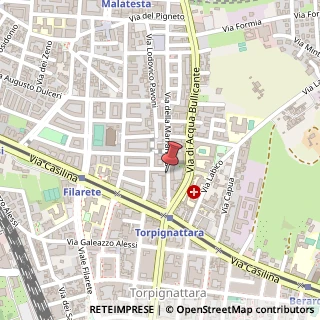 Mappa Via della Marranella, 27, 00176 Roma, Roma (Lazio)