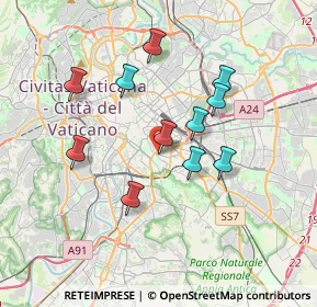 Mappa Via Norico, 00183 Roma RM, Italia (3.31545)