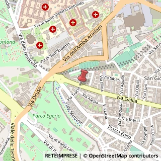 Mappa Via Gallia,  8, 00183 Roma, Roma (Lazio)
