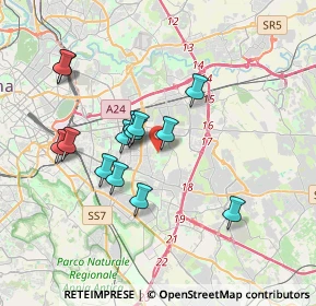 Mappa Largo Serafino Cevasco, 00172 Roma RM, Italia (3.44286)