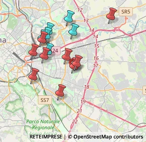 Mappa Largo Serafino Cevasco, 00172 Roma RM, Italia (3.71867)