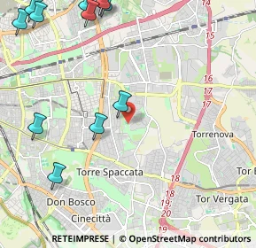 Mappa Largo Serafino Cevasco, 00172 Roma RM, Italia (3.22182)