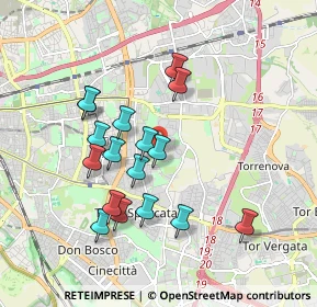 Mappa Largo Serafino Cevasco, 00172 Roma RM, Italia (1.79294)