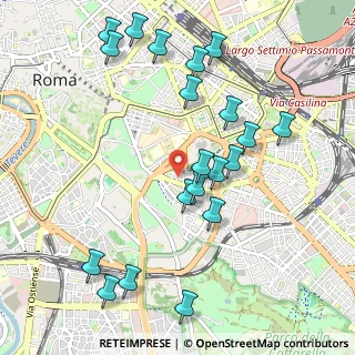 Mappa Via Anglona, 00183 Roma RM, Italia (1.192)