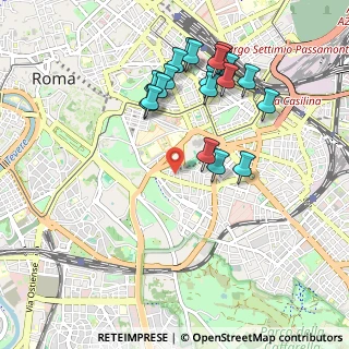 Mappa Via Anglona, 00183 Roma RM, Italia (1.0635)