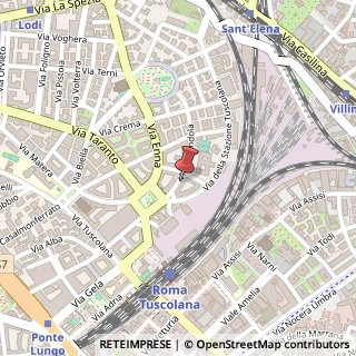 Mappa Via Mirandola, 29, 00182 Roma, Roma (Lazio)