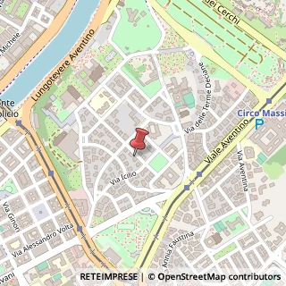 Mappa Via di Sant'Alessio, 26, 00153 Roma, Roma (Lazio)