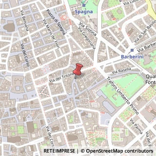 Mappa Via della Stamperia, 73, 00187 Roma, Roma (Lazio)
