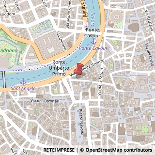 Mappa Via dell'Orso, 17, 00186 Roma, Roma (Lazio)