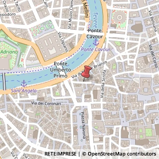 Mappa Via dell'Orso, 28, 00186 Roma, Roma (Lazio)