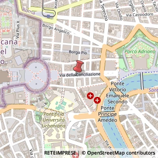 Mappa Via dei Cavalieri del Santo Sepolcro, 1, 00193 Roma, Roma (Lazio)