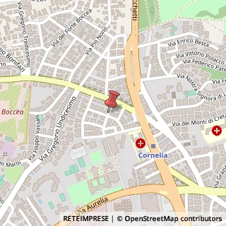 Mappa Via Federico Galeotti,  26, 00167 Roma, Roma (Lazio)