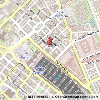 Mappa Via Magenta, 39, 00185 Roma, Roma (Lazio)