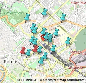 Mappa Galleria Termini, 00185 Roma RM, Italia (0.7655)
