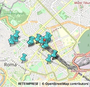 Mappa Galleria Termini, 00185 Roma RM, Italia (0.767)