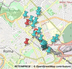 Mappa Galleria Termini, 00185 Roma RM, Italia (0.8345)