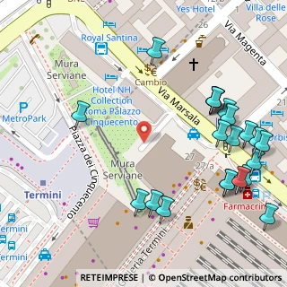 Mappa Galleria Termini, 00185 Roma RM, Italia (0.1)