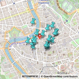 Mappa Via della Scrofa, 00186 Roma RM, Italia (0.3295)