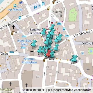 Mappa Via della Scrofa angolo Via della Stelletta, 00186 Roma RM, Italia (0.00833)