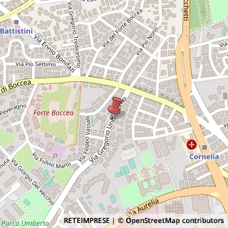 Mappa Via Gregorio XI, 59, 00166 Roma, Roma (Lazio)