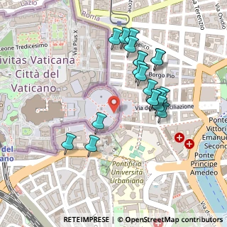 Mappa Largo del Colonnato, 00120 Roma RM, Italia (0.239)